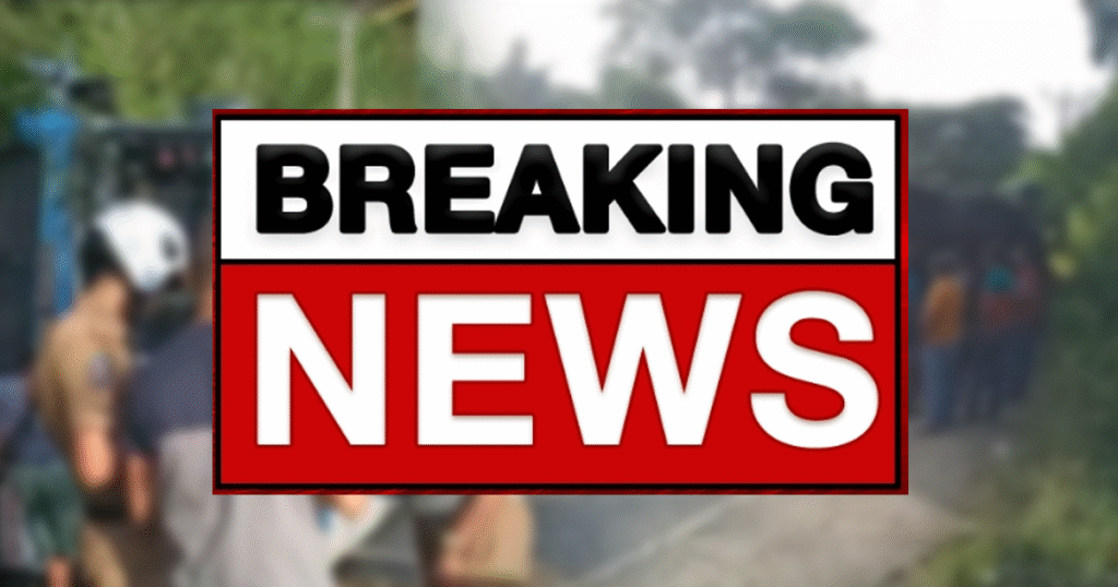 පැය කිහිපයකට පෙර තවත් බස් අනතුරක්. නවතම දර්ශණ මෙන්න.