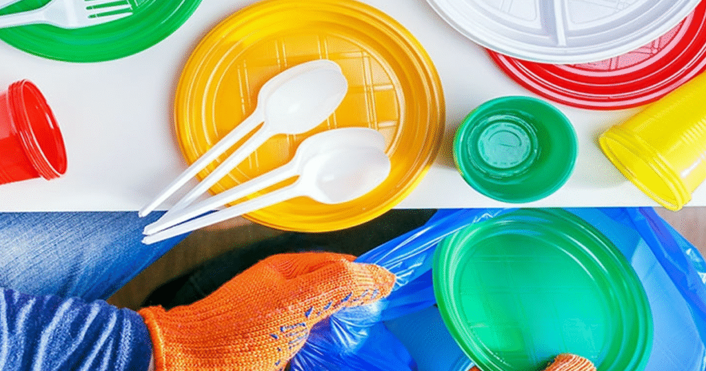 ප්ලාස්ටික් මල්මාලා, හැඳි, ගෑරුප්පු, බීම බට හා ඉඳිආප්ප තට්ටු තව සති දෙකකින් තහනම්. අලුත්ම වැඩේ මෙන්න.