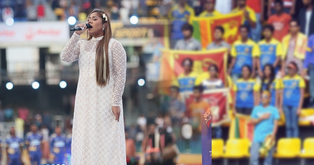 ප්‍රිමියර් ලීග් උළෙලේ ජාතික ගීය කියූ උමාරාට වැඩ වරදින ලකුණු.?