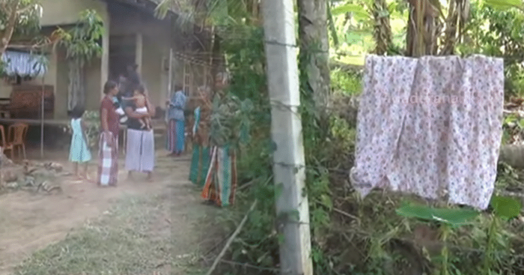 “තෙත රෙදි දමන්න කම්බි වැට ලඟට ගියා..”25 හැවිරිදි මවට අත්වූ අවාසනාවන්ත ඉරණම මෙන්න.