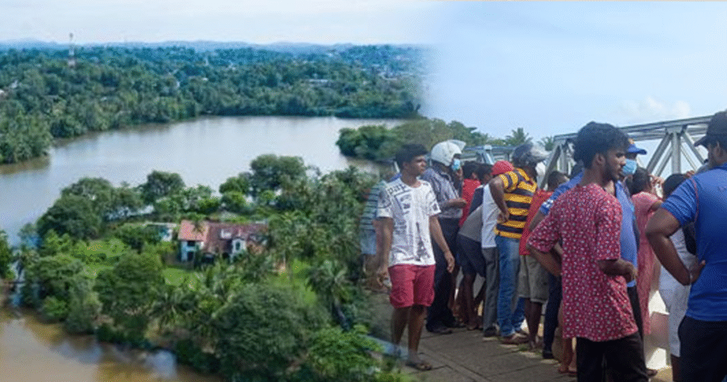 ණය ගෙවාගත නොහැකිව පුද්ගලයෙකු ගිං ගඟට පනියි.