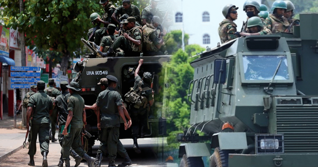 රටපුරා සන්නද්ධ හමුදාව කැඳවීමට ආඥාවක්..