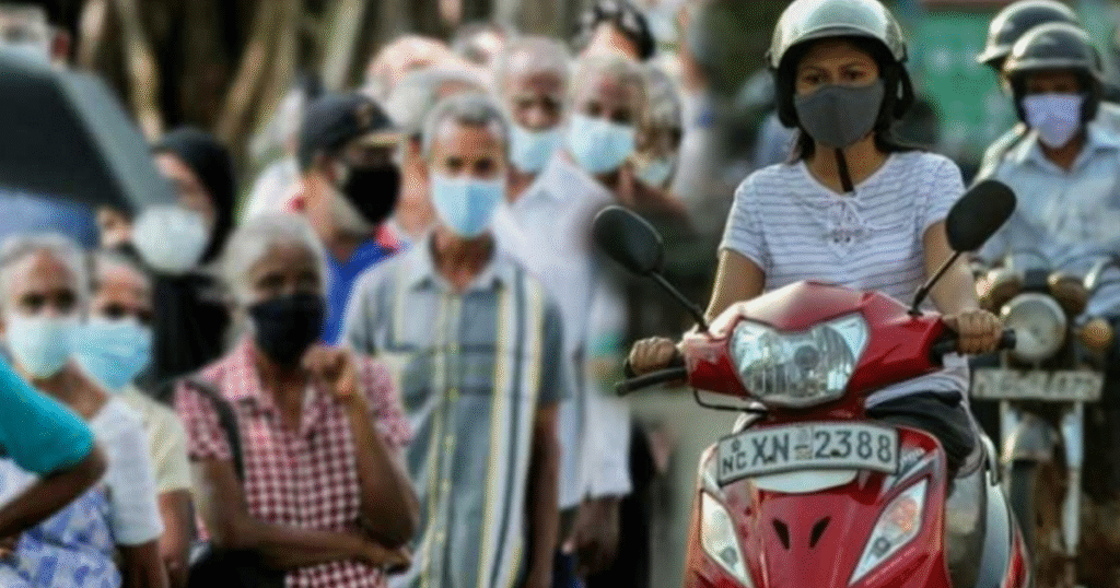 හෝමාගම ජනතාවට මුව ආවරණ පළදින ලෙස දැනුම් දෙයි.