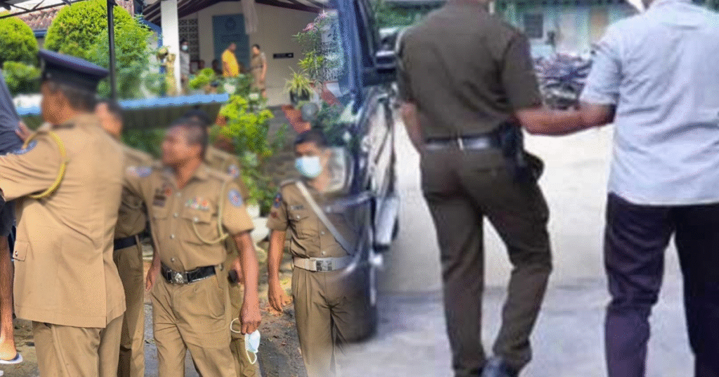 ප‍්‍රසිද්ධ රූපලාවන්‍ය ශිල්පියෙක් අත්අඩංගුවට.