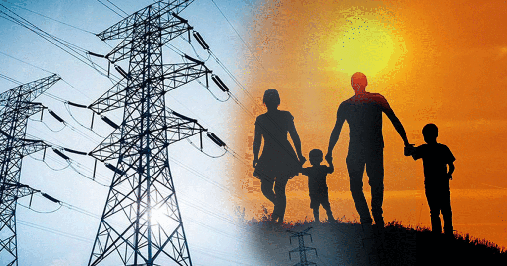 ආටිගල පවුල දකුණට විදුලිය දෙන කේබල් එකට නොමිලේම ඉඩ දෙයි.