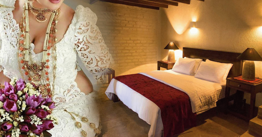 වෙඩිං කපල් එක ඇඳ උඩ ඉද්දී හපුතලේ සුපිරි හෝටලේ ඇඳ යටින් අමුතු සද්දය පොලිසිය දක්වා යයි.