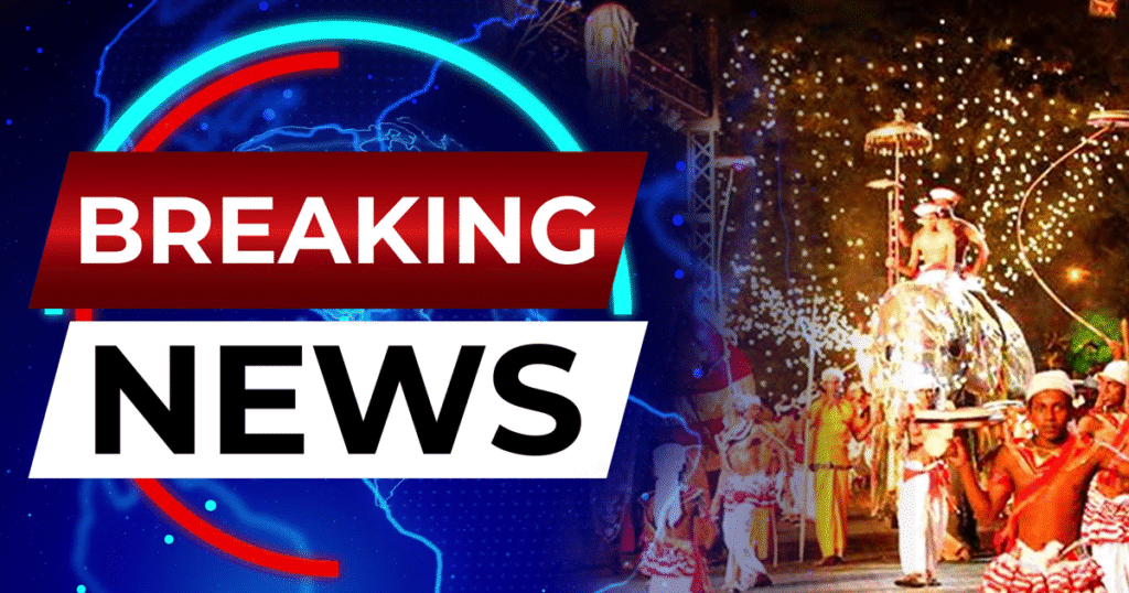 දෙවෙනි කුඹල් පෙරහැර මධ්යයේ ඇතුන් දෙදෙනෙක් නොසන්සුන් වෙයි.. එම විදුවීමේ දැන් තත්වය මෙන්න.