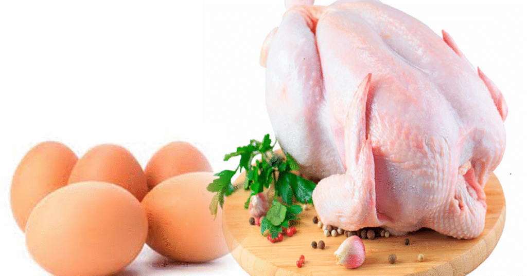 කුකුල් මස් මිල නිල වශයෙන් පහළ දමයි.