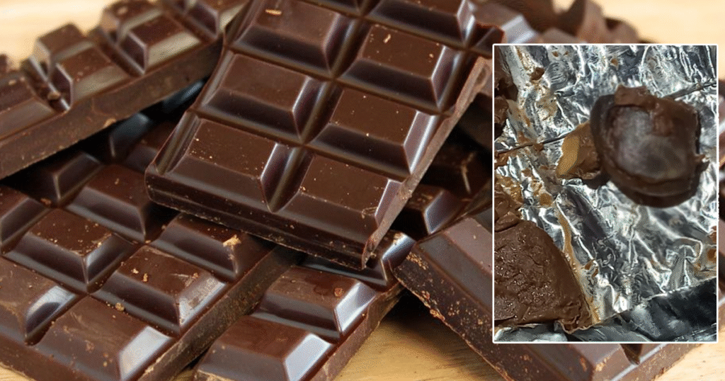 චොක්ලට් එකෙන් හමු වූ ඇඟිල්ල.