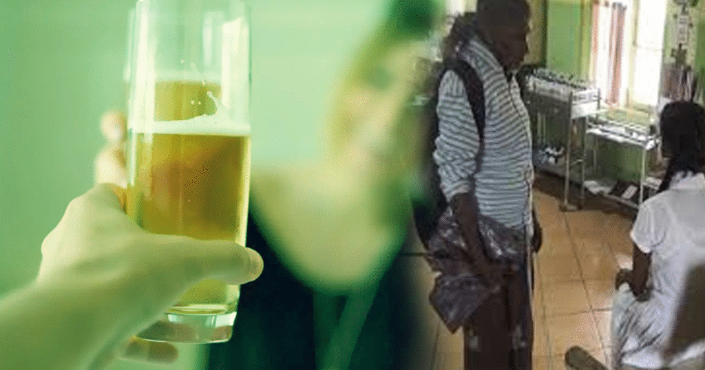 බියර් බීලා ඉස්කෝලේ ගිය පාසල් දැරියට පුරුදු කරලා තියෙන්නේ සීයා බව හෙළි වෙයි.